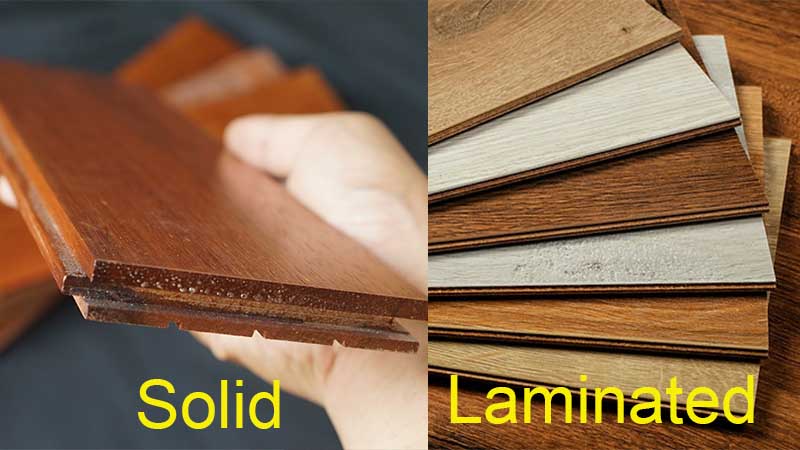 Perbedaan lantai kayu solid dan laminated