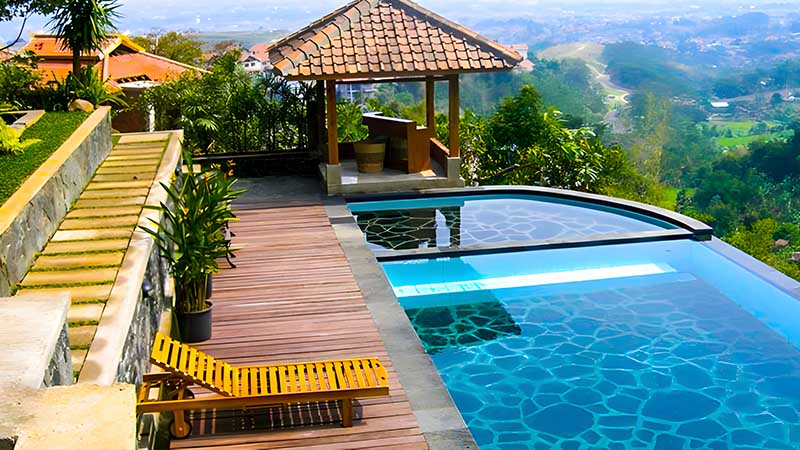 pemasangan lantai kayu dago bandung