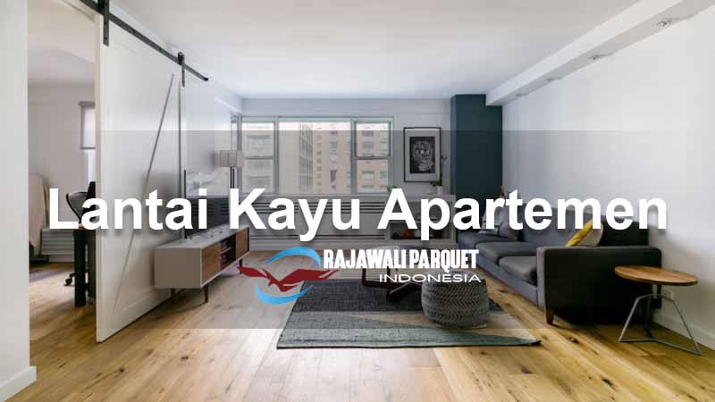 lantai kayu apartemen