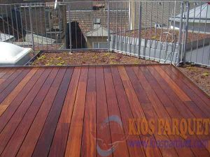 lantai kayu outdoor decking