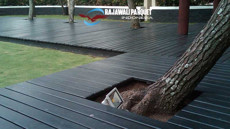 Decking kayu Outdoor balikpapan 3