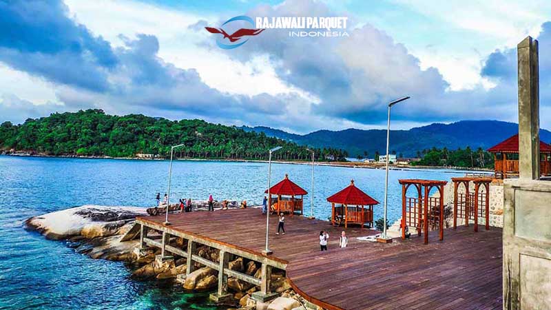 lantai kayu kepulauan Riau Natuna