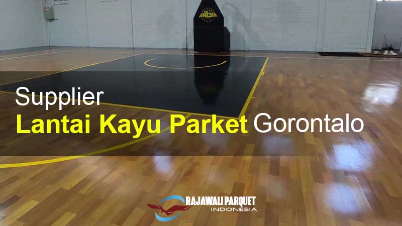 Lantai kayu parket Gorontalo