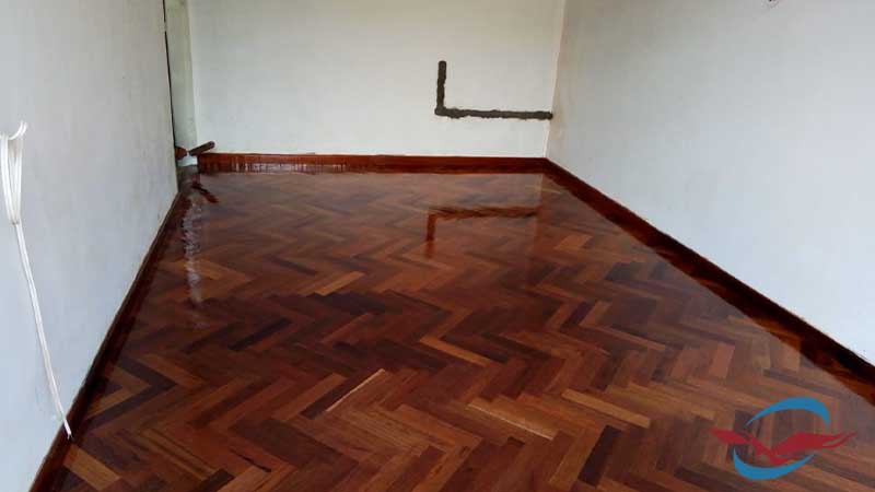 lamparquet Merbau Herringbone