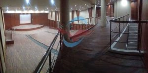 pemasangan lantai kayu Merbau IPB Bogor