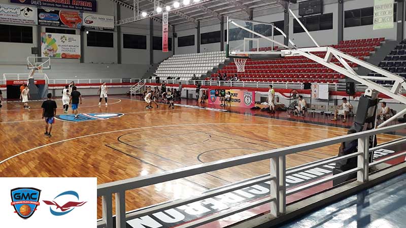 Lantai kayu GMC Arena Cirebon