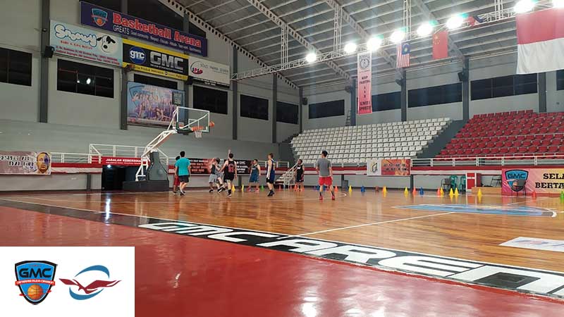 Lantai kayu GMC Arena Cirebon