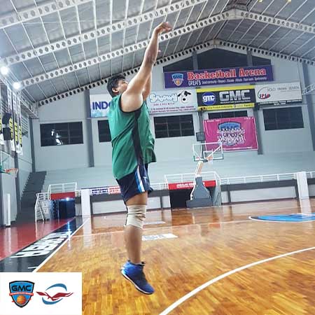 Lantai kayu GMC Arena Cirebon