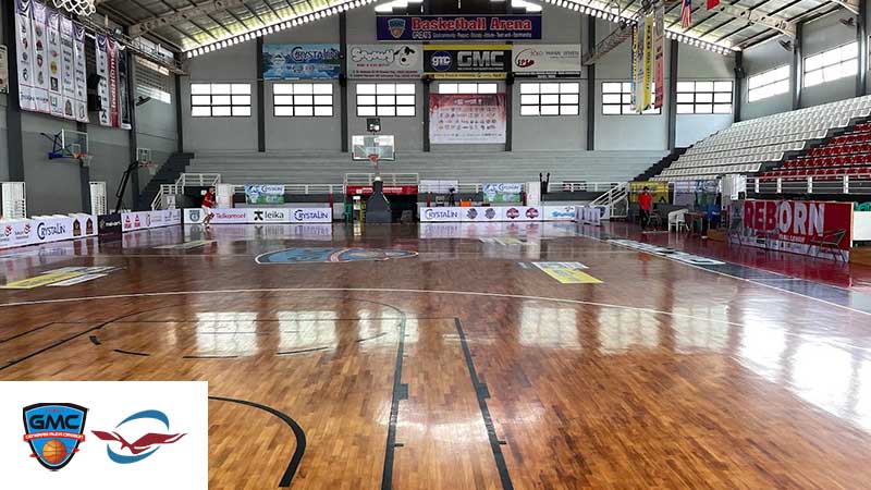 Lantai kayu GMC Arena Cirebon