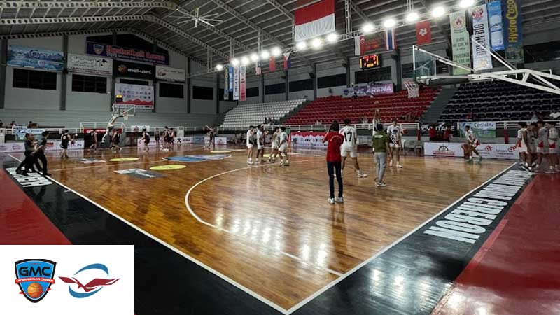 Lantai kayu GMC Arena Cirebon