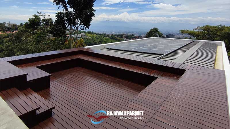 Inspirasi pemasangan lantai kayu ekterior 2