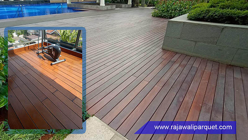 decking kayu bengkirai