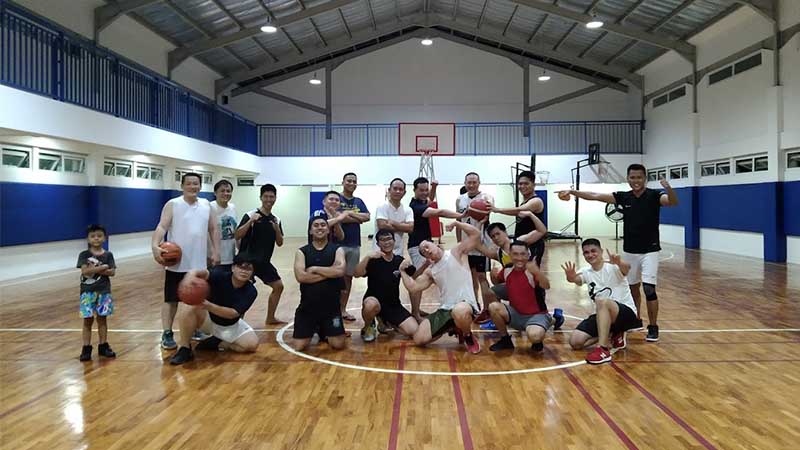 Stella Gracia Makassar International School Lapangan basket