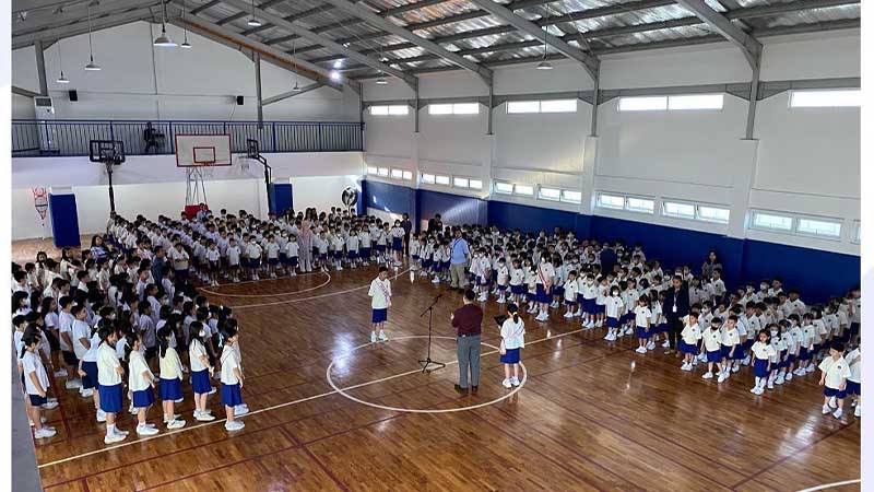 Stella Gracia Makassar International School Lapangan basket