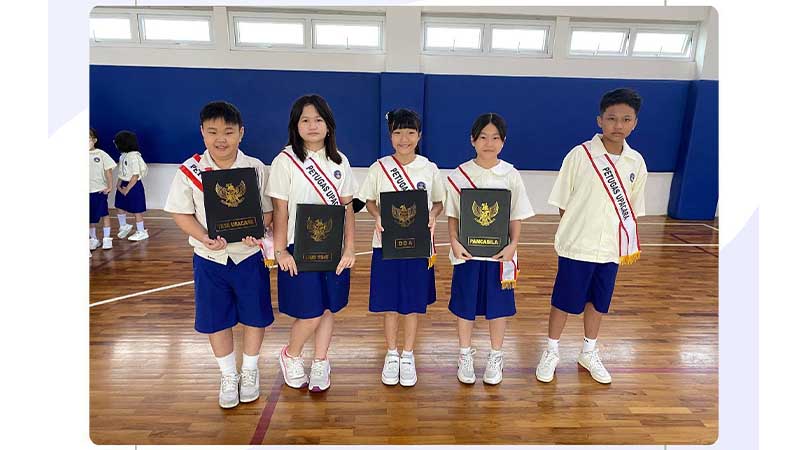 Stella Gracia Makassar International School Lapangan basket