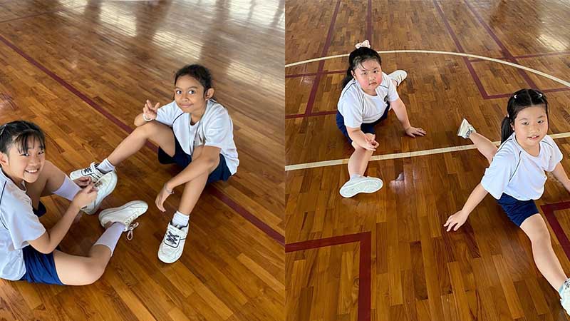 Stella Gracia Makassar International School Lapangan basket