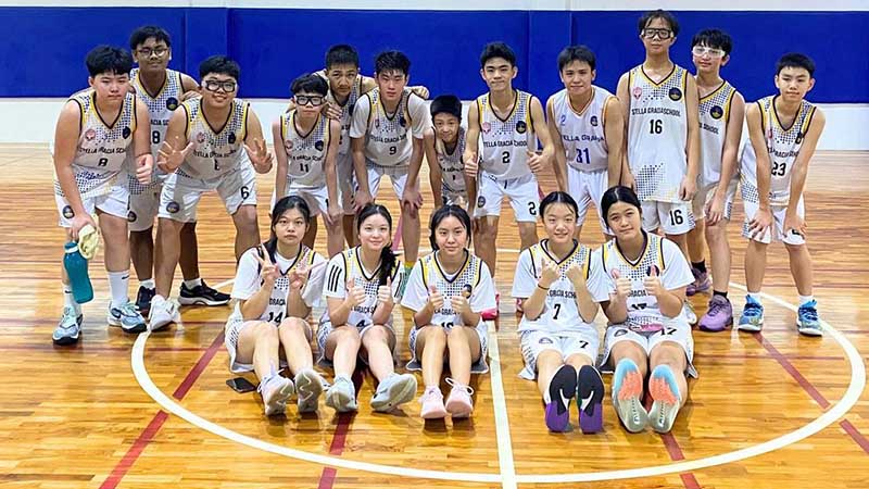 Stella Gracia Makassar International School Lapangan basket