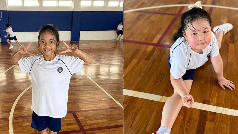 Stella Gracia Makassar International School Lapangan basket