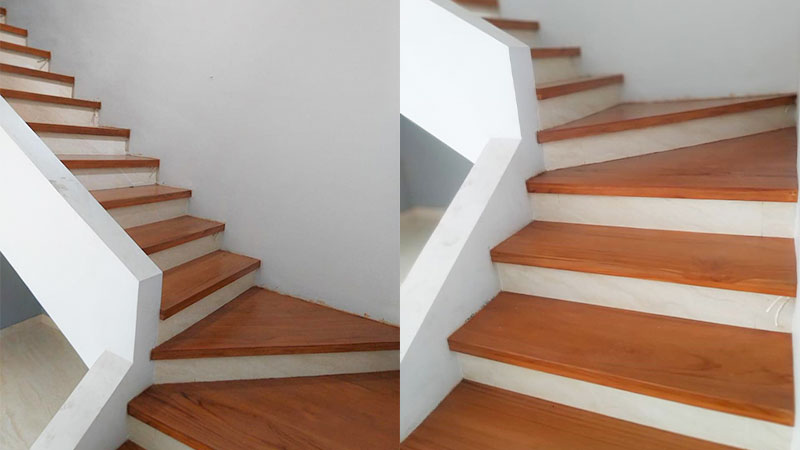 papan tangga kayu jati