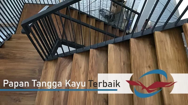 harga papan tangga kayu jati dan merbau
