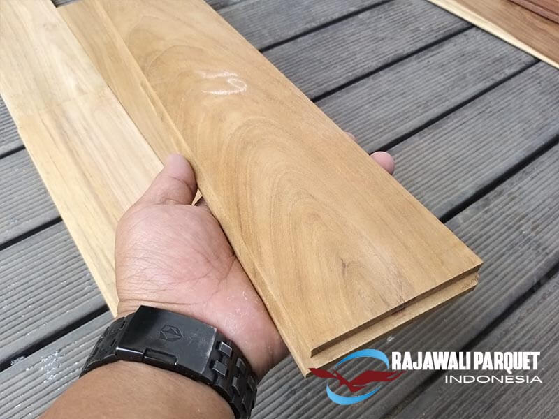 Mini flooring kayu Jati A