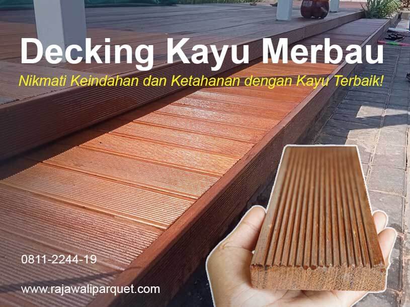 Harga decking kayu Merbau
