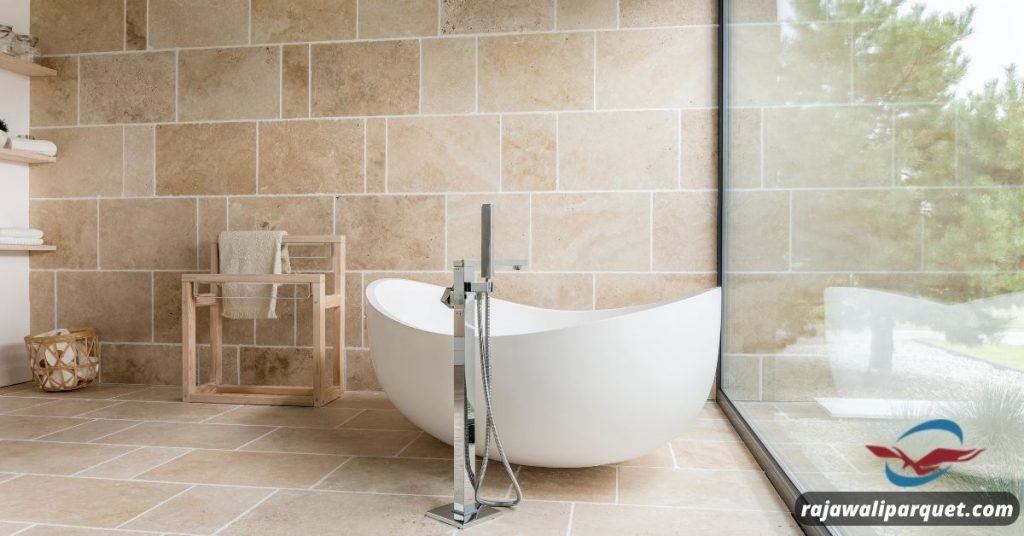 Desain Kamar Mandi Minimalis Bernuansa Industrial