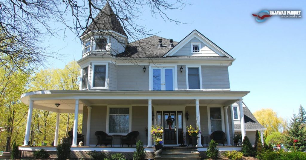 Desain Rumah Eropa Dengan Nuansa Victorian