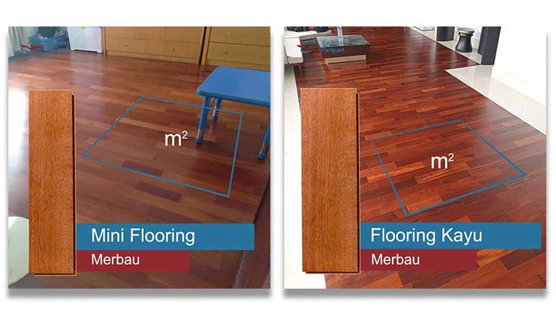 harga flooring kayu merbau