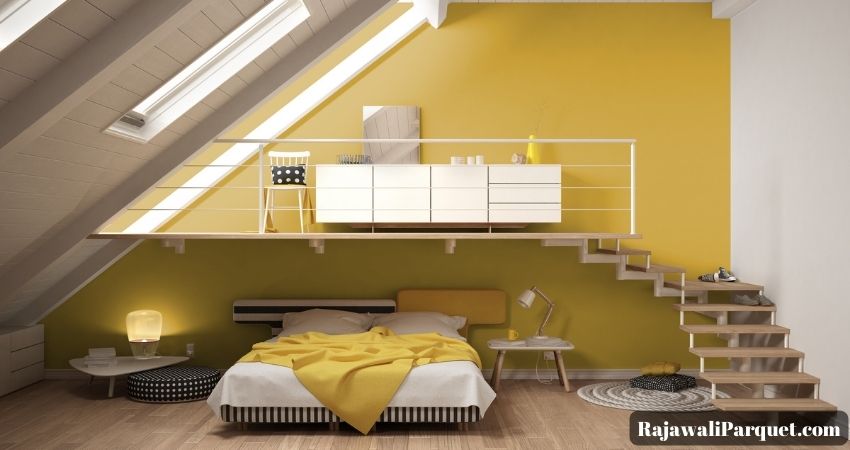 Desain Kamar Mezzanine Bernuansa Elegan