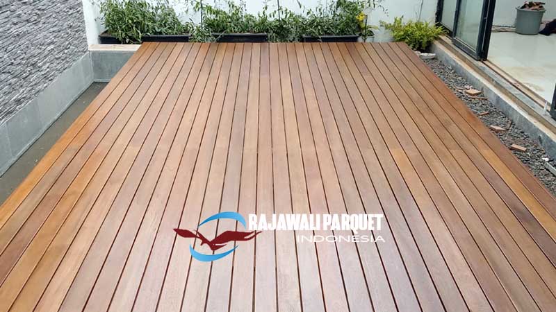 Harga Decking kayu lantai Outdoor Per meter