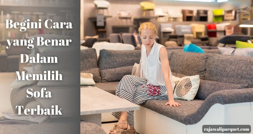 tips memilih sofa