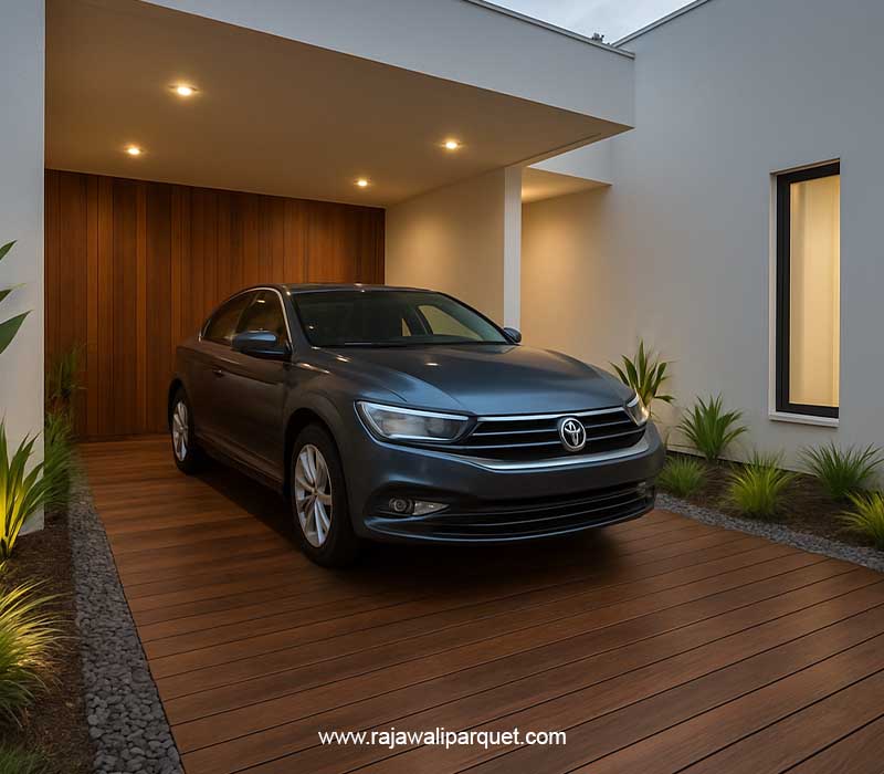 jenis lantai carport