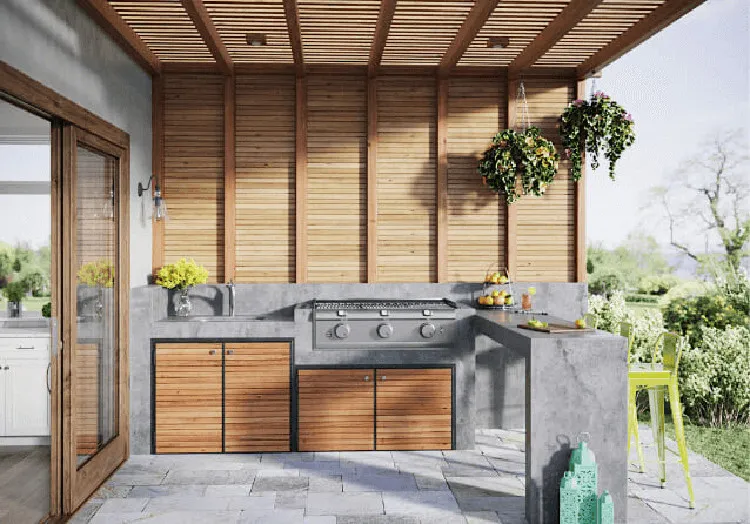 Desain Kitchen Set Outdoor