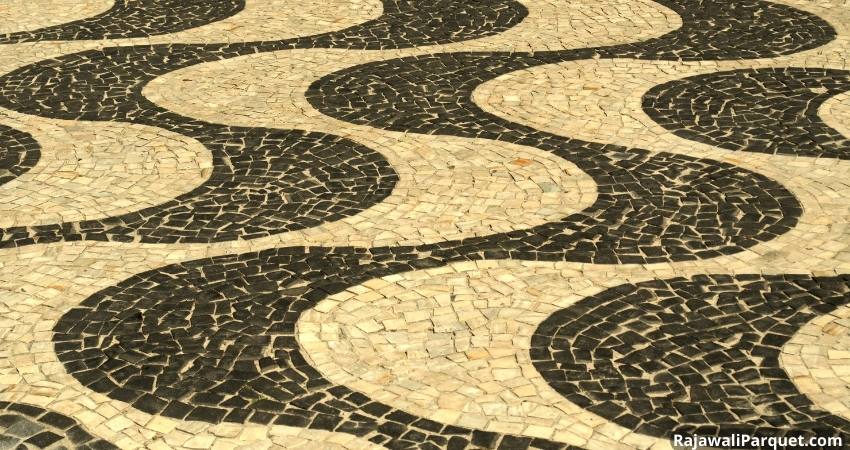 lantai linoleum Motif Batu Alam (2)