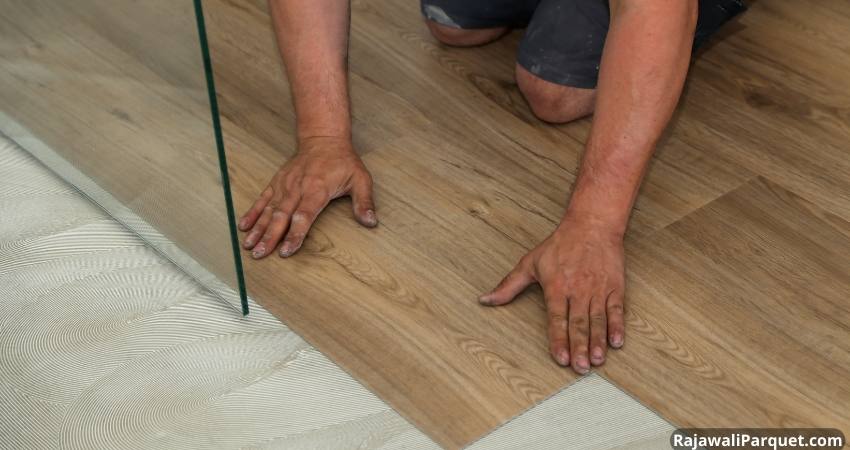 lantai linoleum Motif kayu (2)