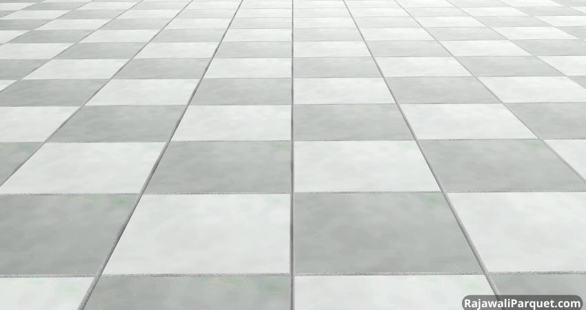 lantai linoleum Motif papan catur (2)