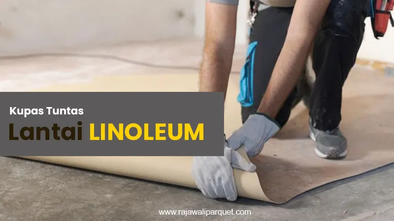 rajawali parquet lantai linoleum