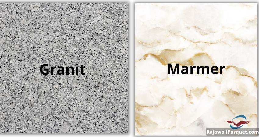 Perbedaan Motif granit dan marmer