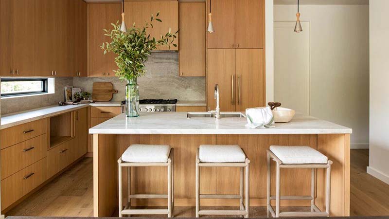 Inspirasi Desain interior Japandi Natural