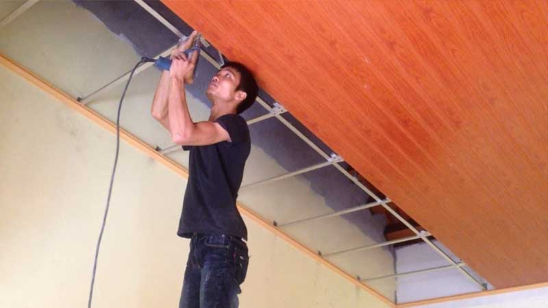 Menghitung Biaya Pasang Plafon PVC
