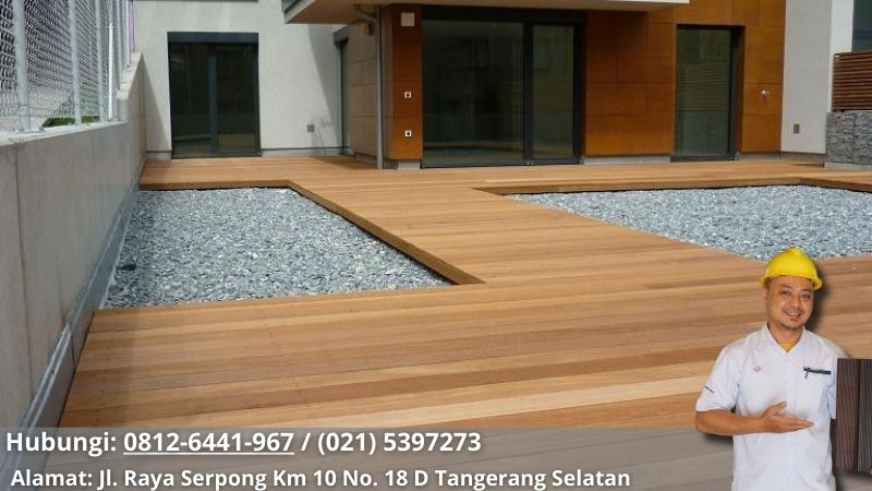 Decking Kayu Bengkirai