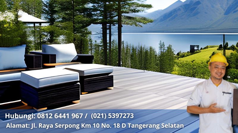 Decking Kayu Keruing