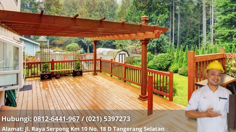 Decking Kayu (Lantai Kayu Outdoor)
