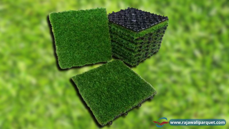 Decking Tile Rumput Sintetis