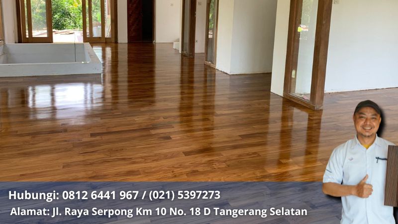 Lantai Kayu Jati
