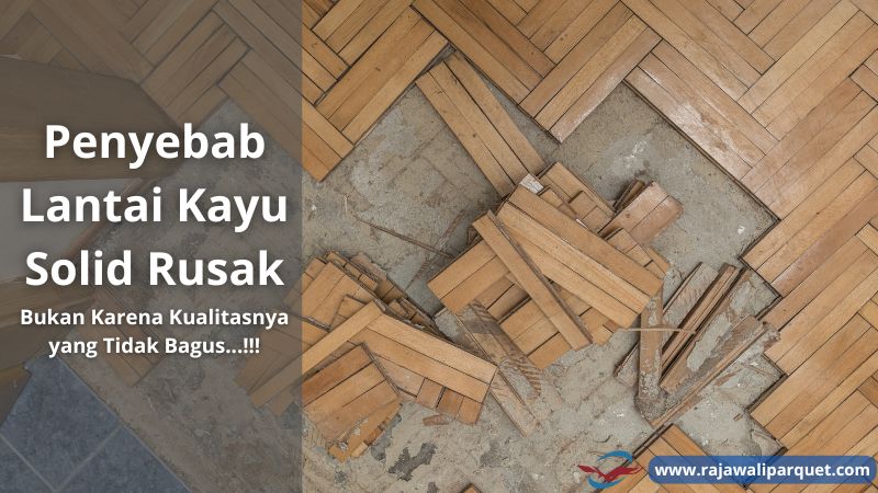 Penyebab Lantai Kayu Solid Rusak