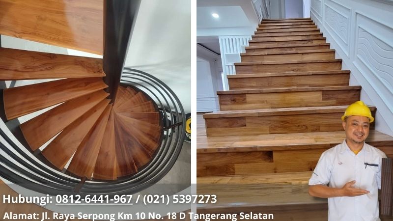 Tangga Kayu Jati