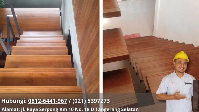 Tangga Kayu Merbau