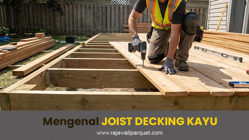 rajawali parquet JOIST decking kayu 1